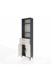Arges Dolap 4 Raflı 2 Çekmeceli 2 Kapaklı 60x30x221 - S29M198V4A