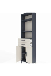 Arges Dolap 4 Raflı 2 Çekmeceli 2 Kapaklı 60x30x221 - S29M198V4A