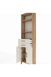 Arges Dolap 4 Raflı 2 Çekmeceli 2 Kapaklı 60x30x221 - S29M198V7A