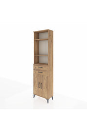 Arges Dolap 4 Raflı 2 Çekmeceli 2 Kapaklı 60x30x221 - S29M198V9A