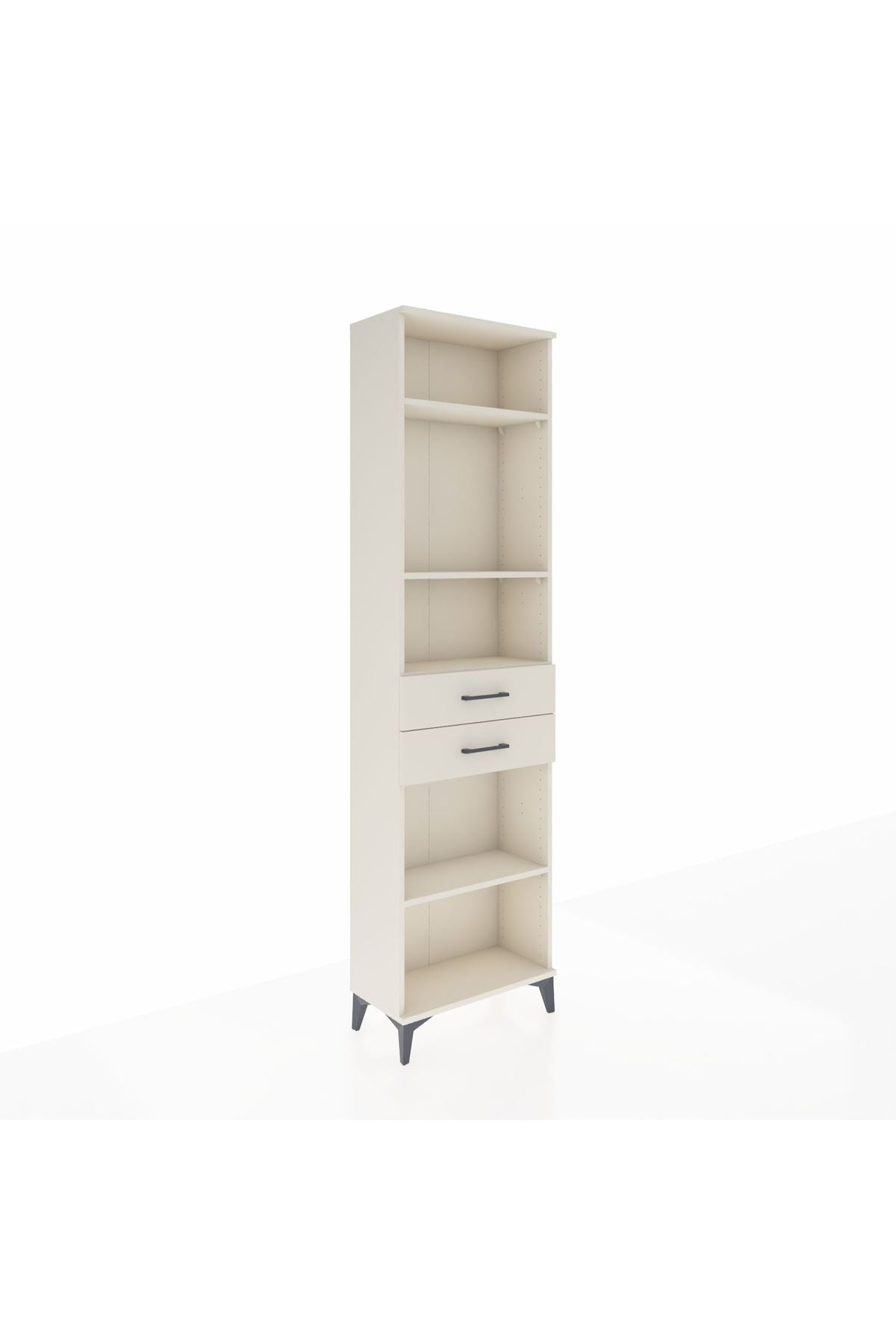 Arges Dolap 4 Raflı 2 Çekmeceli 60x30x221 - S29M199V1A