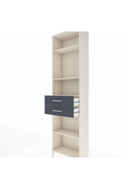 Arges Dolap 4 Raflı 2 Çekmeceli 60x30x221 - S29M199V2A