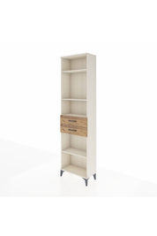 Arges Dolap 4 Raflı 2 Çekmeceli 60x30x221 - S29M199V3A