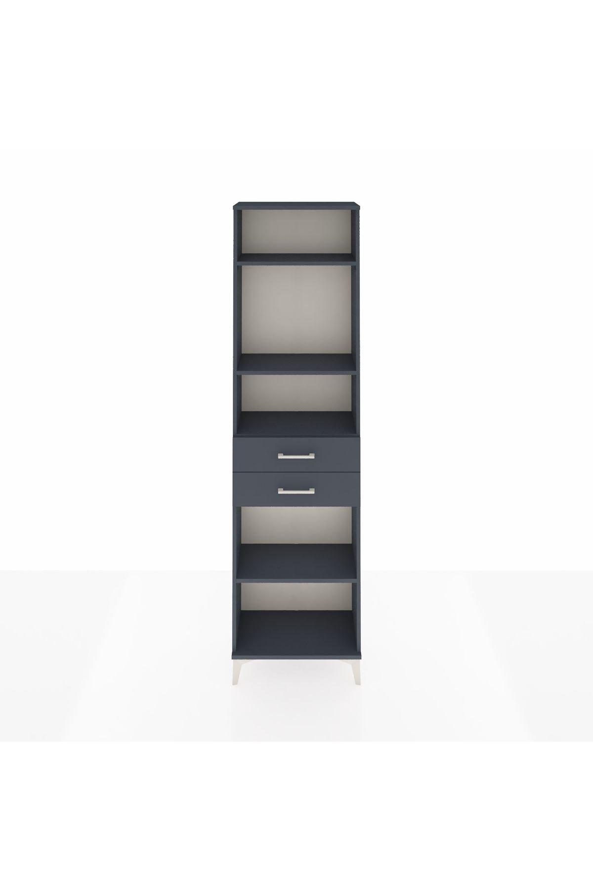 Arges Dolap 4 Raflı 2 Çekmeceli 60x30x221 - S29M199V5A