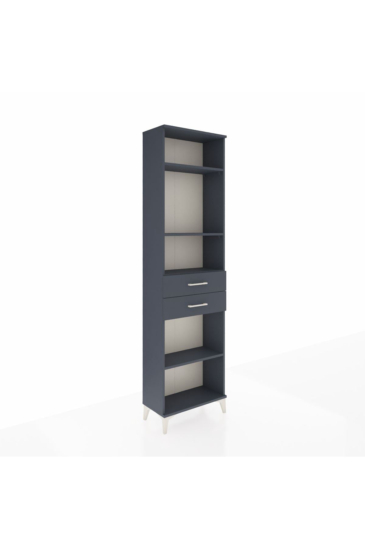 Arges Dolap 4 Raflı 2 Çekmeceli 60x30x221 - S29M199V5A