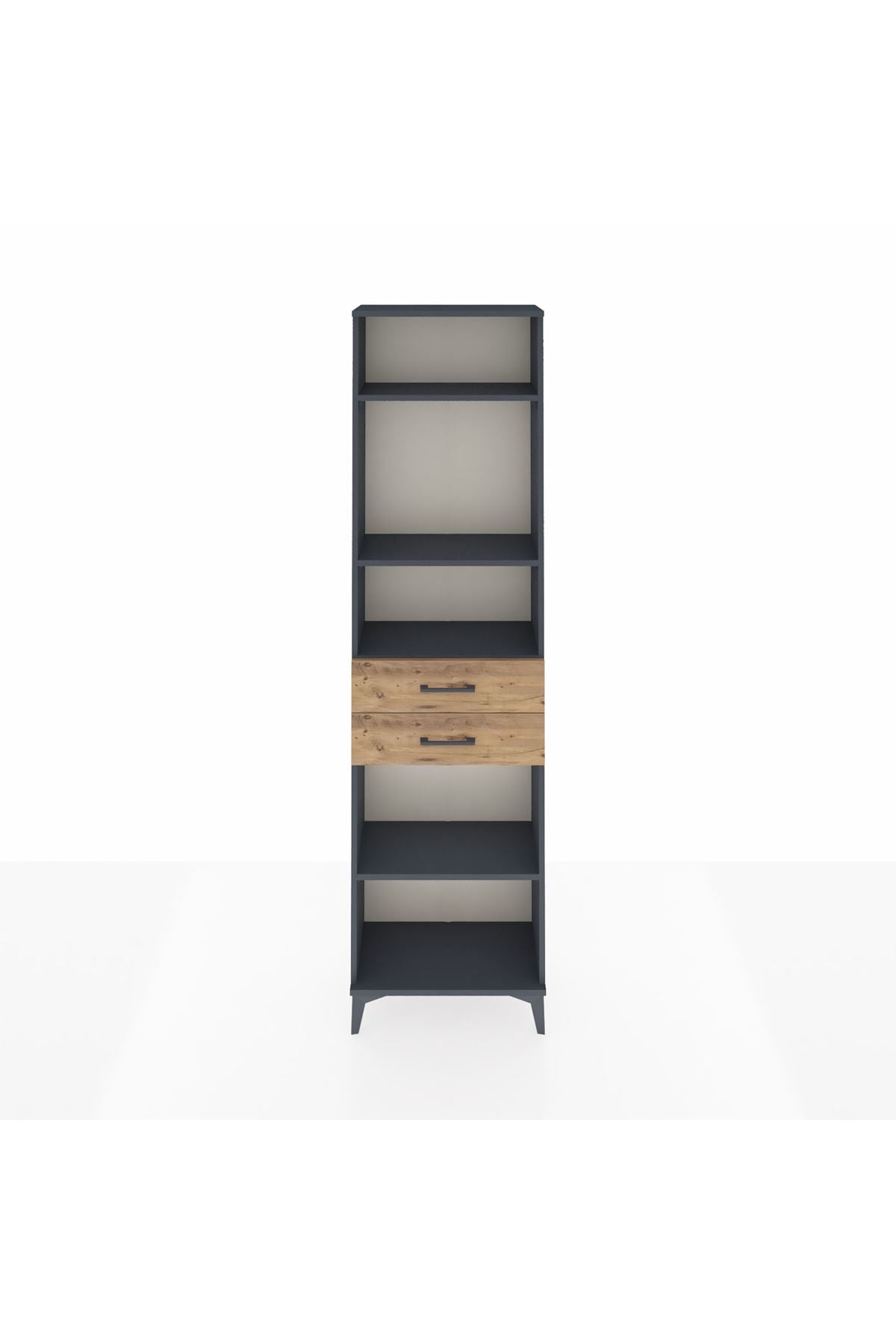 Arges Dolap 4 Raflı 2 Çekmeceli 60x30x221 - S29M199V6A
