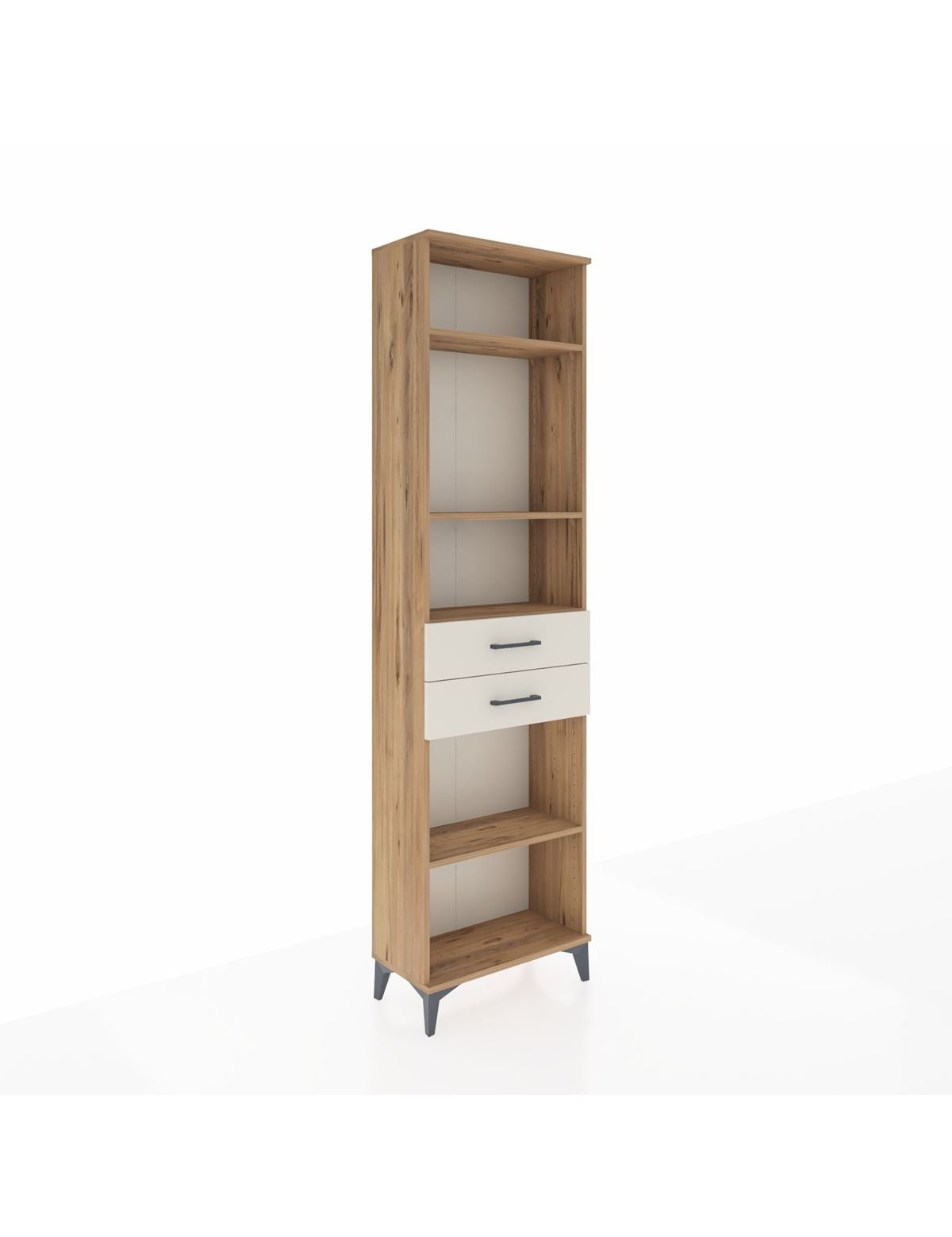 Arges Dolap 4 Raflı 2 Çekmeceli 60x30x221 - S29M199V7A