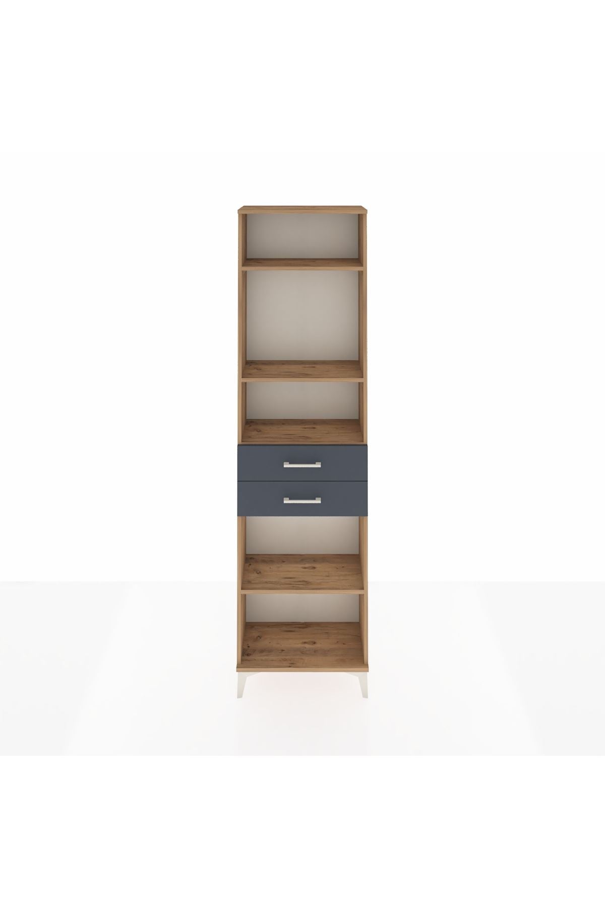 Arges Dolap 4 Raflı 2 Çekmeceli 60x30x221 - S29M199V8A