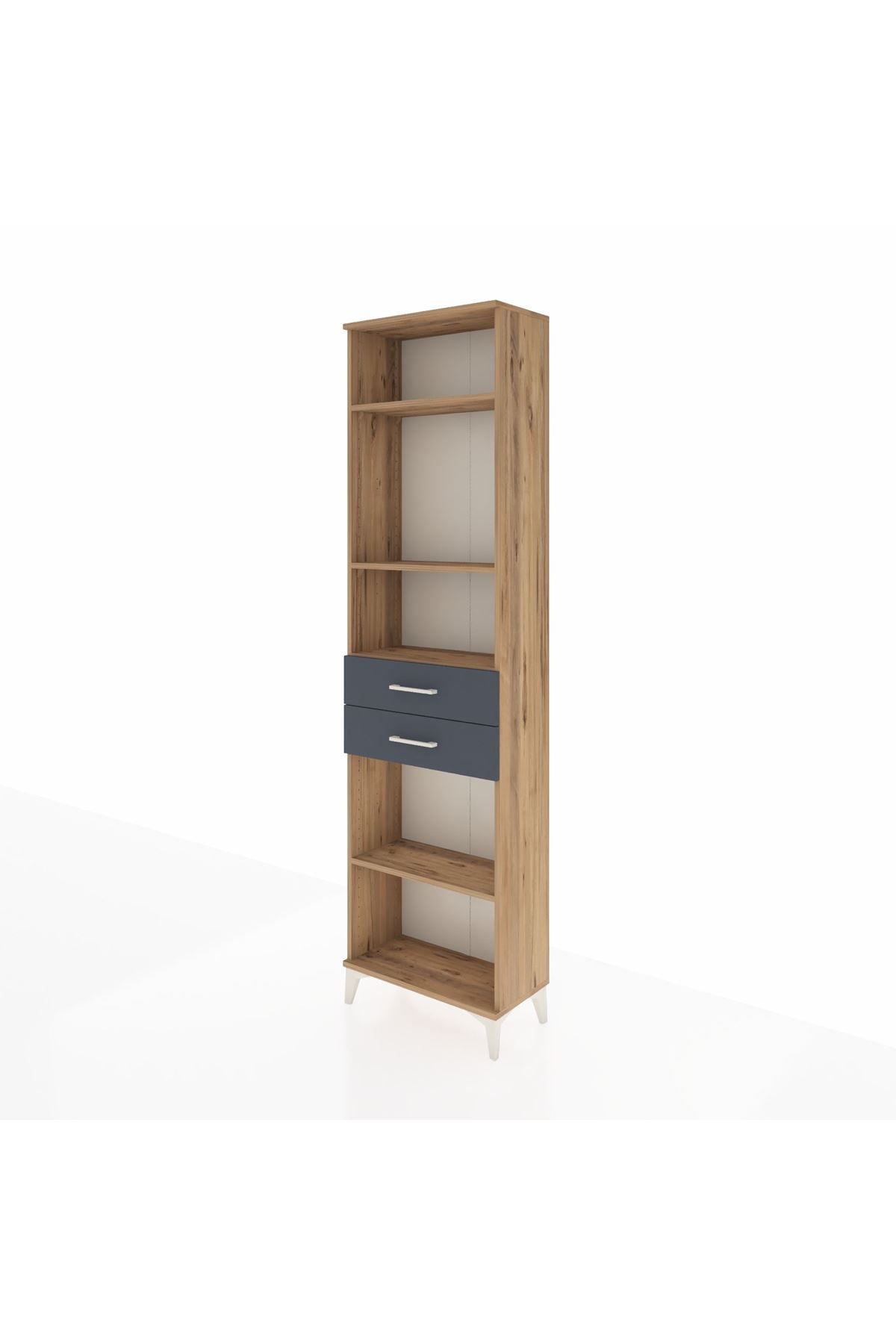 Arges Dolap 4 Raflı 2 Çekmeceli 60x30x221 - S29M199V8A