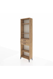 Arges Dolap 4 Raflı 2 Çekmeceli 60x30x221 - S29M199V9A