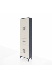 Arges Dolap 2 Raflı Tek Çekmeceli Tek Askılı 60x30x221 - S29M200V4A