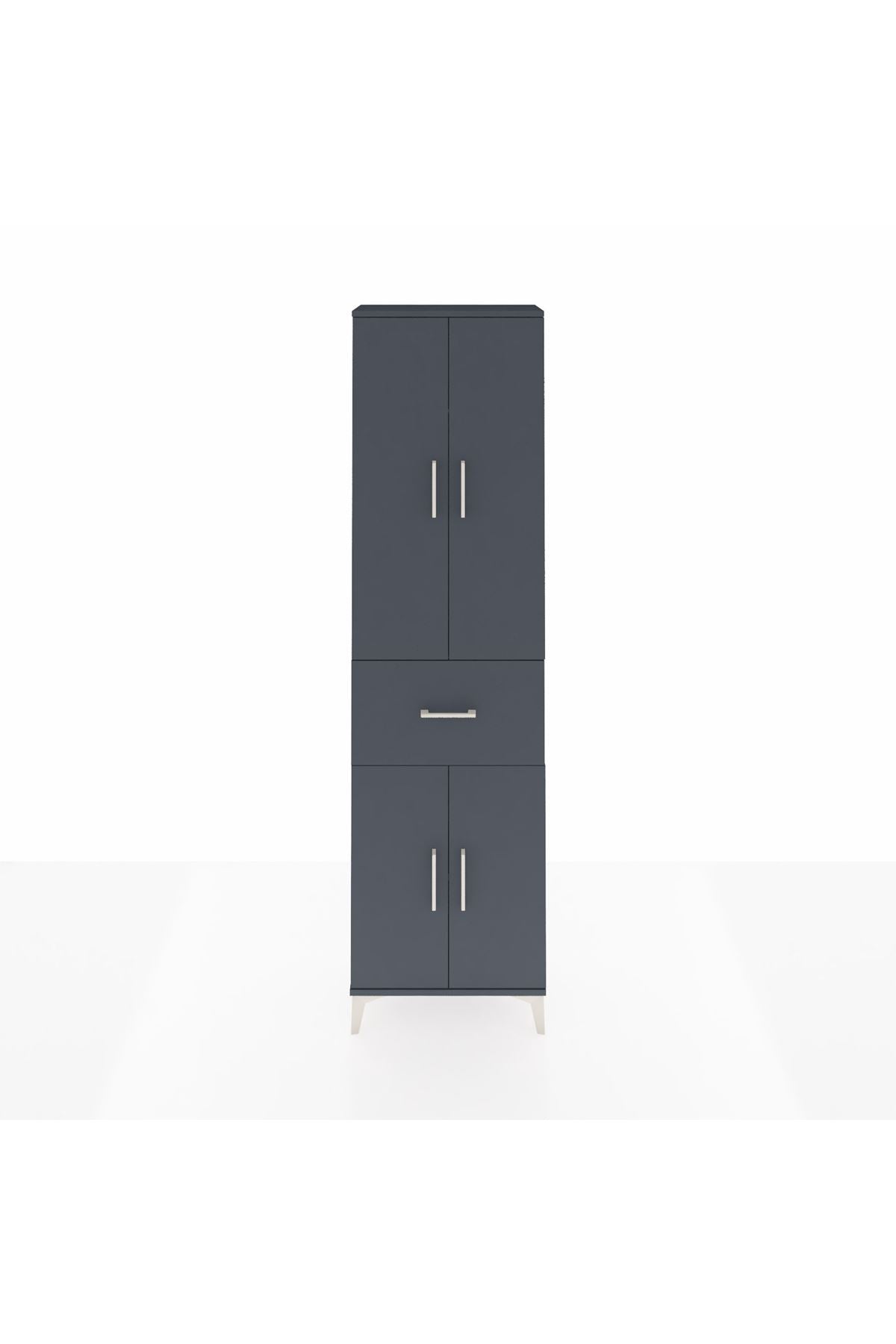 Arges Dolap 2 Raflı Tek Çekmeceli Tek Askılı 60x30x221 - S29M200V5A