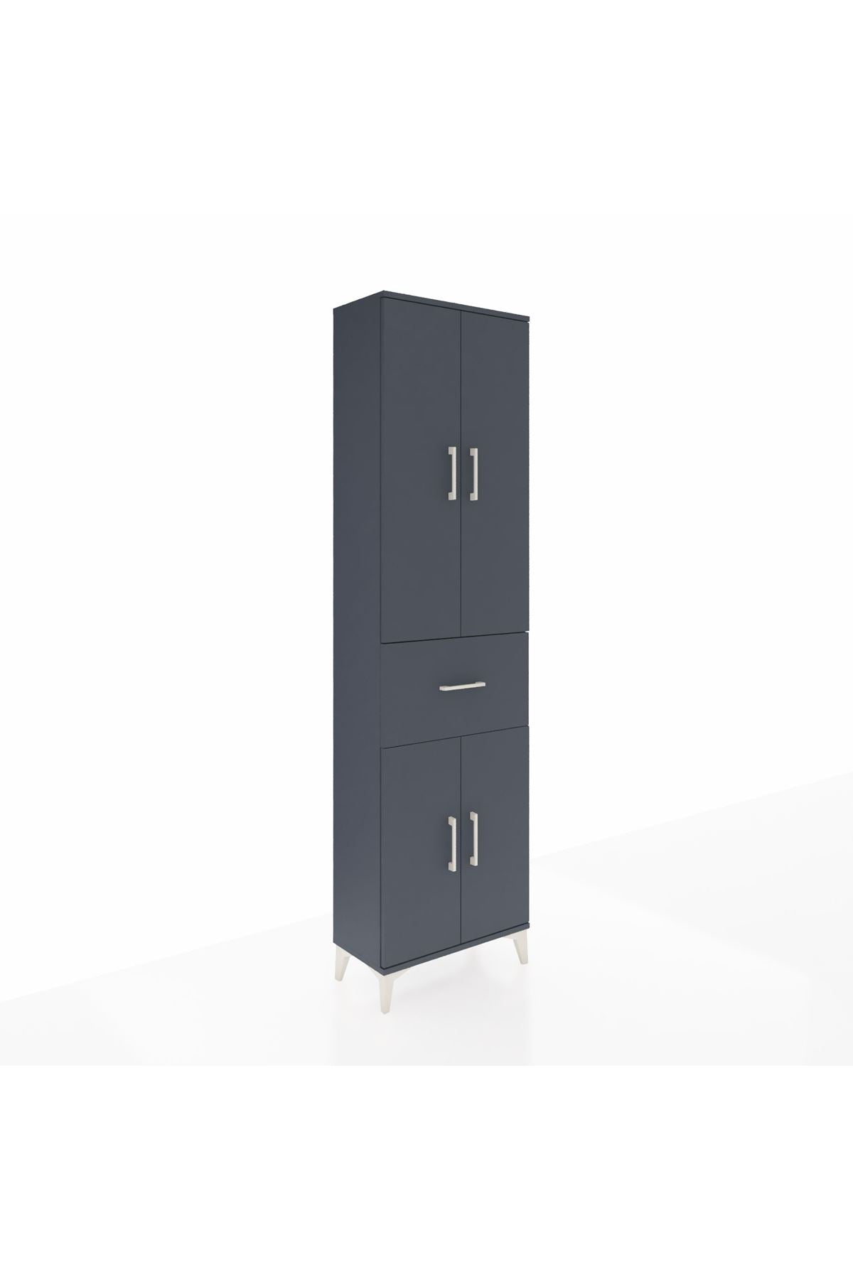 Arges Dolap 2 Raflı Tek Çekmeceli Tek Askılı 60x30x221 - S29M200V5A