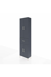 Arges Dolap 2 Raflı Tek Çekmeceli Tek Askılı 60x30x221 - S29M200V5A
