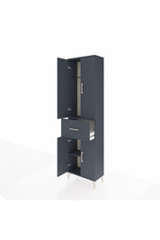 Arges Dolap 2 Raflı Tek Çekmeceli Tek Askılı 60x30x221 - S29M200V5A