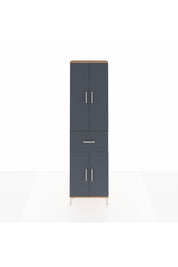 Arges Dolap 2 Raflı Tek Çekmeceli Tek Askılı 60x30x221 - S29M200V8A