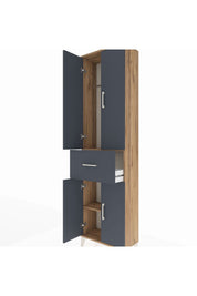 Arges Dolap 2 Raflı Tek Çekmeceli Tek Askılı 60x30x221 - S29M200V8A