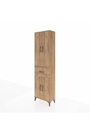 Arges Dolap 2 Raflı Tek Çekmeceli Tek Askılı 60x30x221 - S29M200V9A