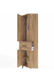 Arges Dolap 2 Raflı Tek Çekmeceli Tek Askılı 60x30x221 - S29M200V9A