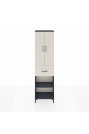 Arges Dolap 2 Raflı Tek Çekmeceli Tek Askılı 60x30x221 - S29M201V4A