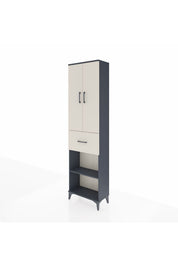 Arges Dolap 2 Raflı Tek Çekmeceli Tek Askılı 60x30x221 - S29M201V4A