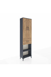 Arges Dolap 2 Raflı Tek Çekmeceli Tek Askılı 60x30x221 - S29M201V6A