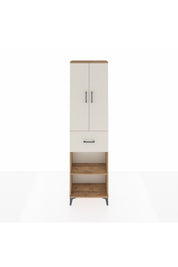 Arges Dolap 2 Raflı Tek Çekmeceli Tek Askılı 60x30x221 - S29M201V7A