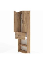 Arges Dolap 2 Raflı Tek Çekmeceli Tek Askılı 60x30x221 - S29M201V9A