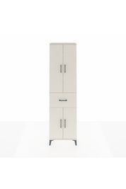 Arges Dolap 4 Raflı Tek Çekmeceli 4 Kapaklı 60x30x221 - S29M202V1A