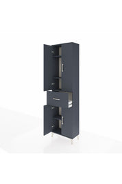 Arges Dolap 4 Raflı Tek Çekmeceli 4 Kapaklı 60x30x221 - S29M202V5A