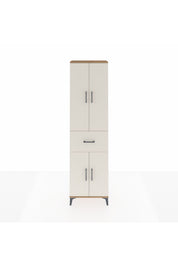 Arges Dolap 4 Raflı Tek Çekmeceli 4 Kapaklı 60x30x221 - S29M202V7A