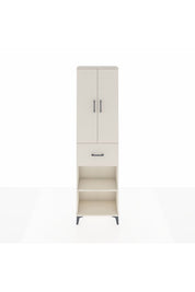 Arges Dolap 4 Raflı Tek Çekmeceli 2 Kapaklı 60x30x221 - S29M203V1A