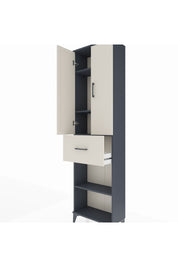 Arges Dolap 4 Raflı Tek Çekmeceli 2 Kapaklı 60x30x221 - S29M203V4A