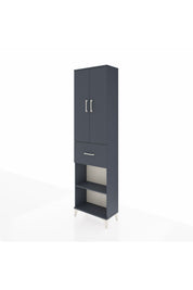 Arges Dolap 4 Raflı Tek Çekmeceli 2 Kapaklı 60x30x221 - S29M203V5A