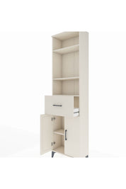Arges Dolap 4 Raflı Tek Çekmeceli 2 Kapaklı 60x30x221 - S29M204V1A