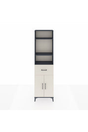 Arges Dolap 4 Raflı Tek Çekmeceli 2 Kapaklı 60x30x221 - S29M204V4A