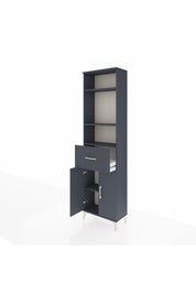 Arges Dolap 4 Raflı Tek Çekmeceli 2 Kapaklı 60x30x221 - S29M204V5A