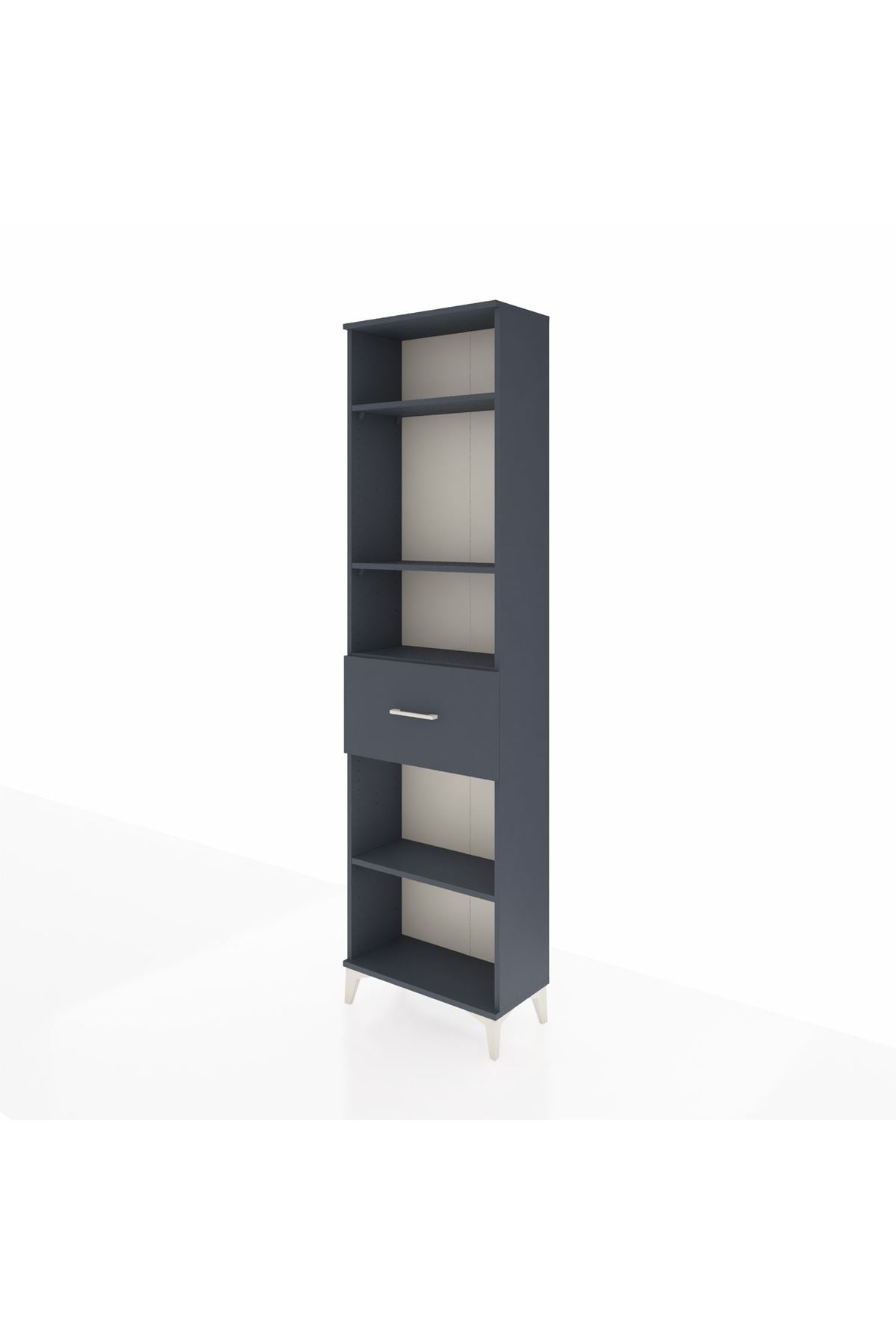 Arges Dolap 4 Raflı Tek Çekmeceli 60x30x221 - S29M205V5A