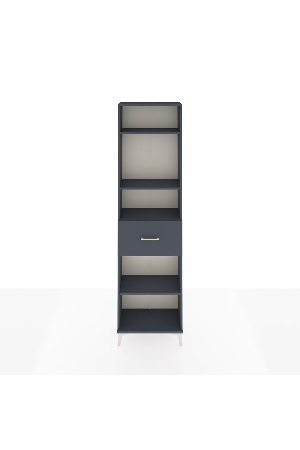 Arges Dolap 4 Raflı Tek Çekmeceli 60x30x221 - S29M205V5A