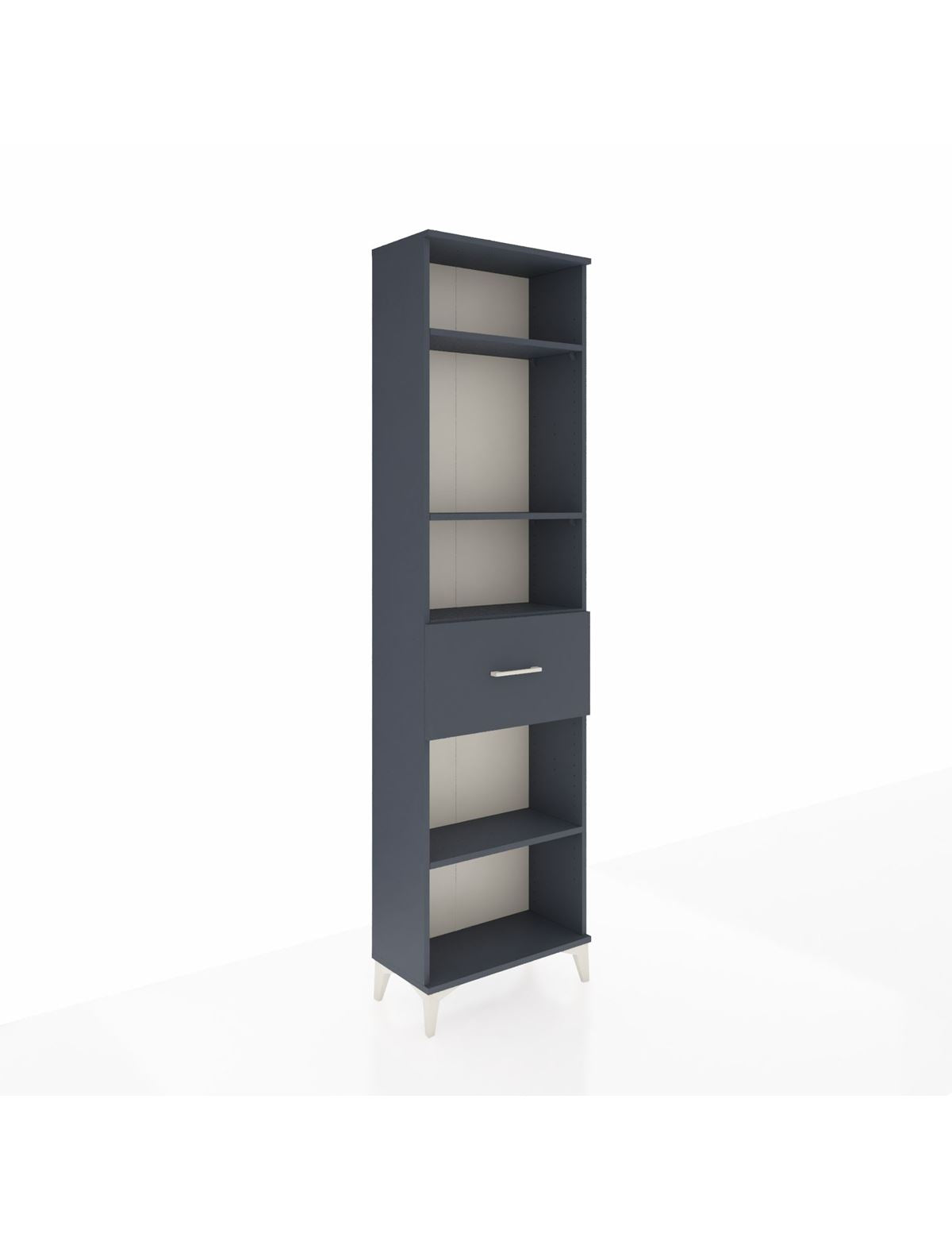 Arges Dolap 4 Raflı Tek Çekmeceli 60x30x221 - S29M205V5A