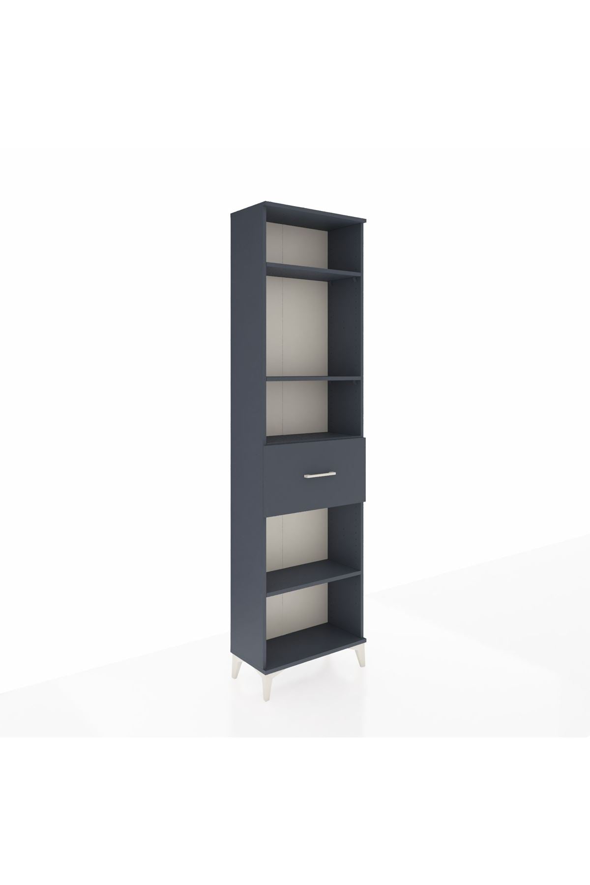Arges Dolap 4 Raflı Tek Çekmeceli 60x30x221 - S29M205V5A
