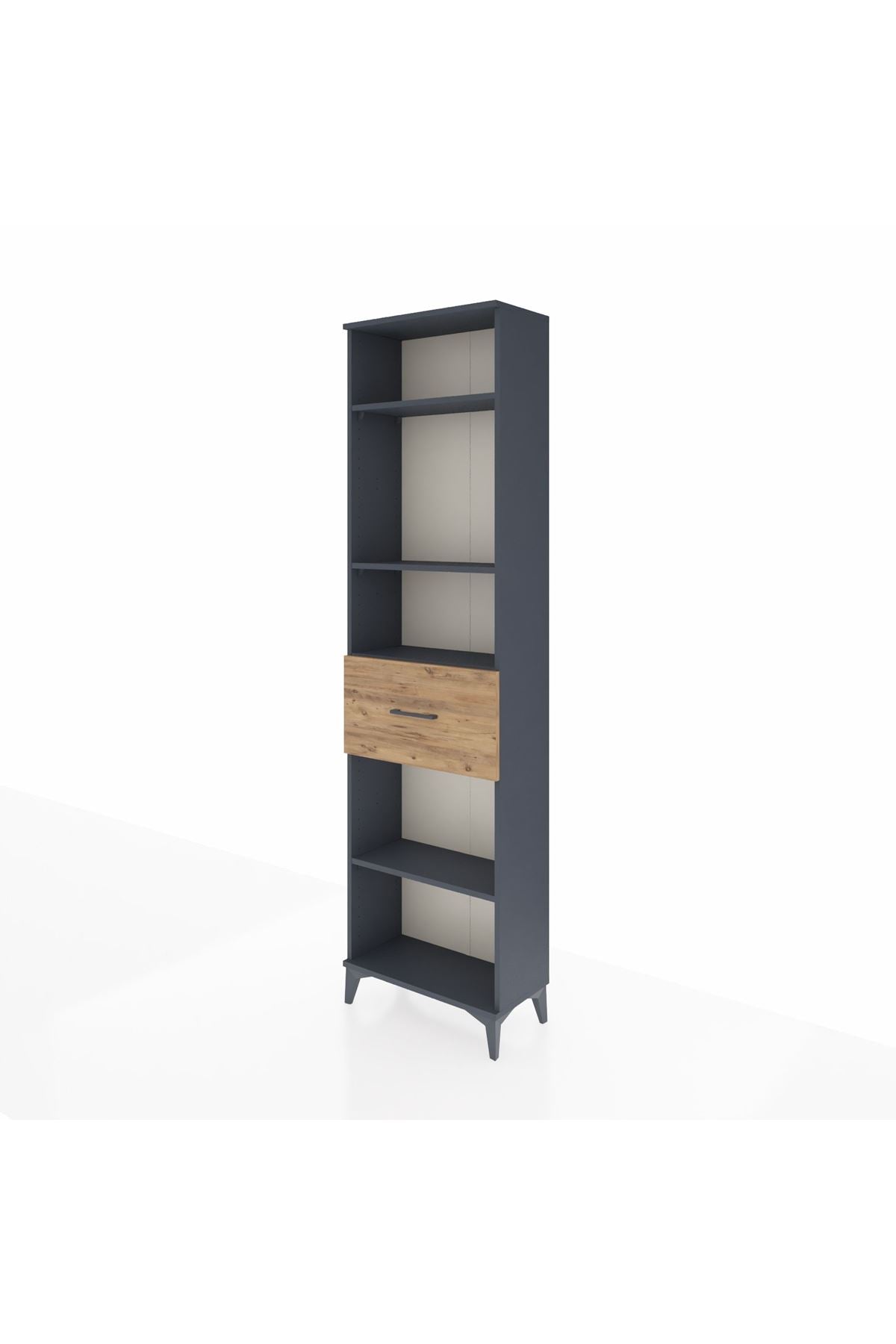 Arges Dolap 4 Raflı Tek Çekmeceli 60x30x221 - S29M205V6A