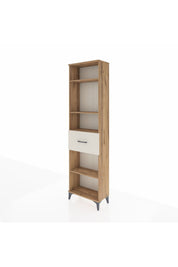 Arges Dolap 4 Raflı Tek Çekmeceli 60x30x221 - S29M205V7A
