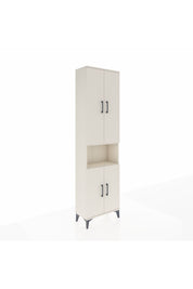 Arges Dolap 3 Raflı 4 Kapaklı Tek Askılı 60x30x221 - S29M206V1A