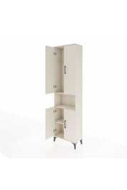 Arges Dolap 3 Raflı 4 Kapaklı Tek Askılı 60x30x221 - S29M206V1A