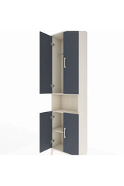 Arges Dolap 3 Raflı 4 Kapaklı Tek Askılı 60x30x221 - S29M206V2A
