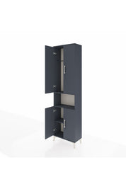 Arges Dolap 3 Raflı 4 Kapaklı Tek Askılı 60x30x221 - S29M206V5A
