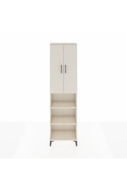 Arges Dolap 3 Raflı 2 Kapaklı Tek Askılı 60x30x221 - S29M207V1A