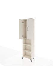 Arges Dolap 3 Raflı 2 Kapaklı Tek Askılı 60x30x221 - S29M207V1A