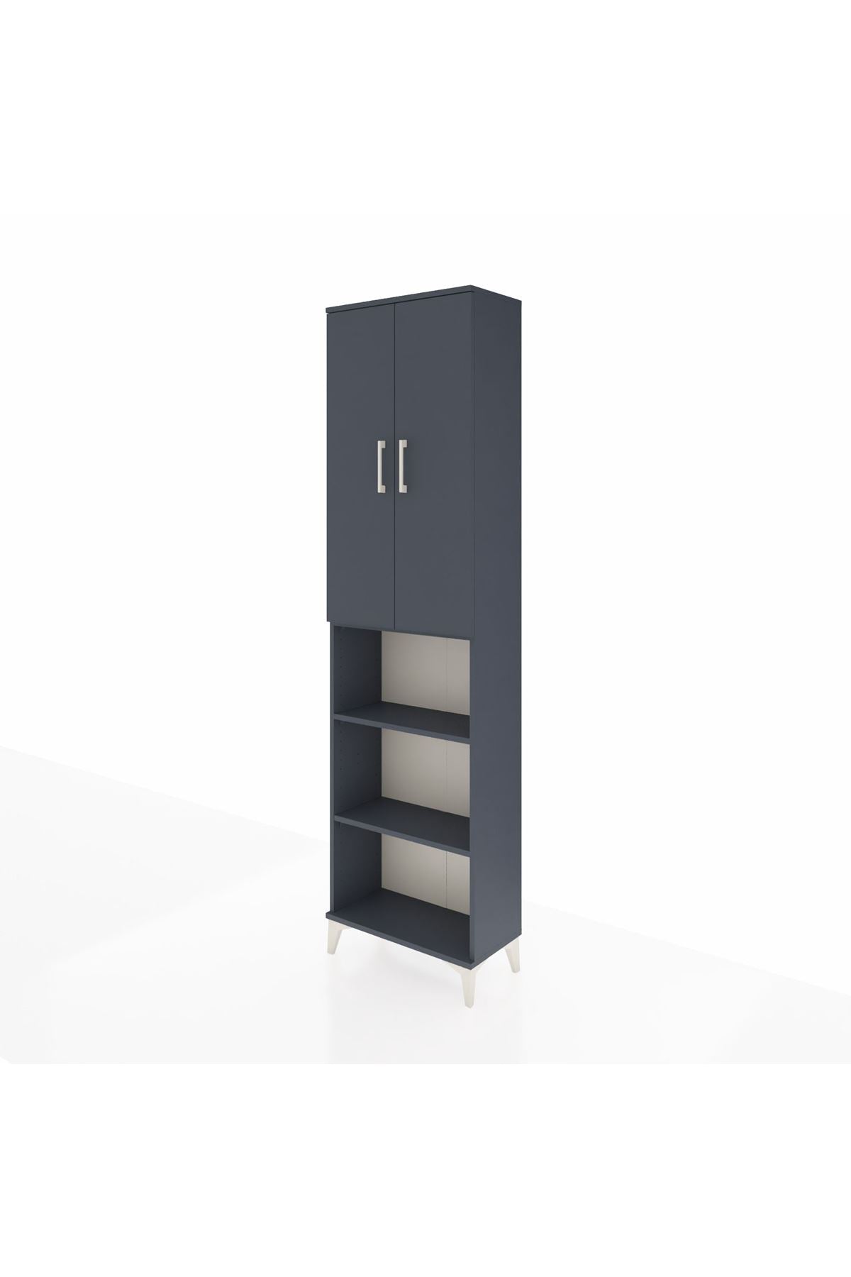 Arges Dolap 3 Raflı 2 Kapaklı Tek Askılı 60x30x221 - S29M207V5A